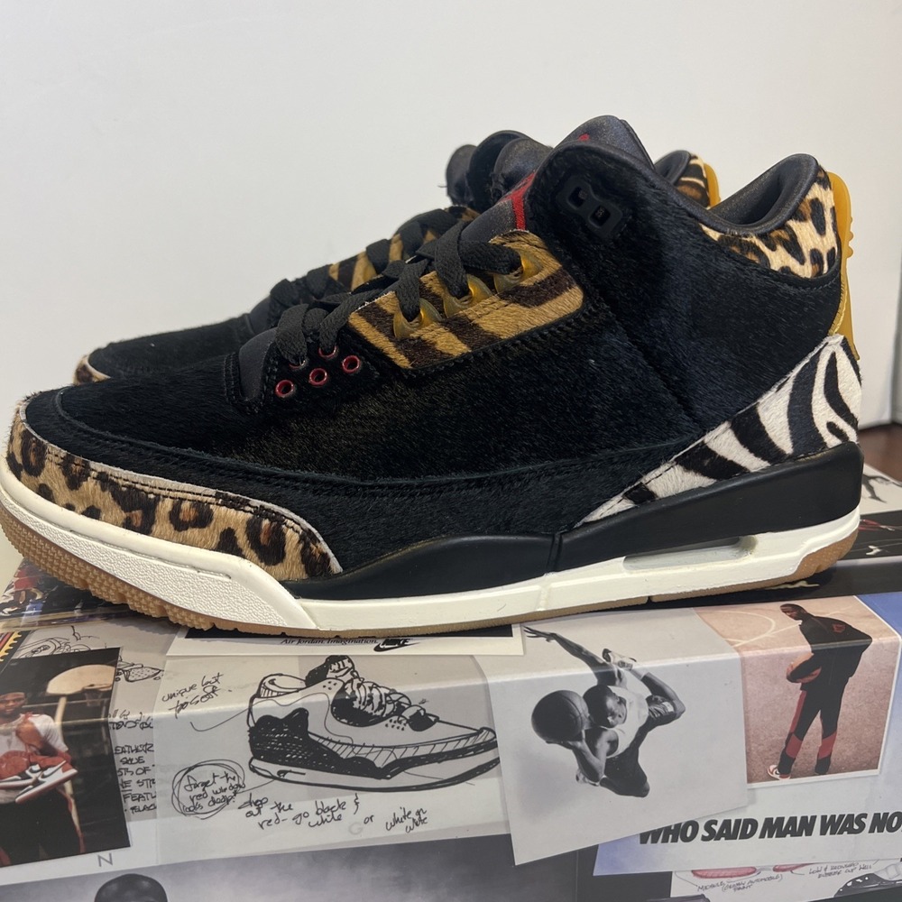 Size 8.5 - Air Jordan 3 Retro SE Animal Instinct - Picture 1 of 6